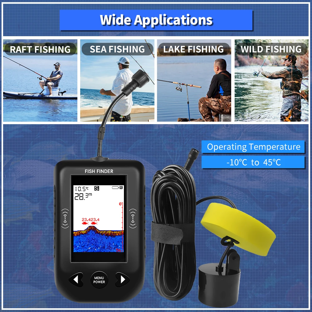 Erchang XF03 Fish Finders 45 D - Fish Finder Cable 评论和价格