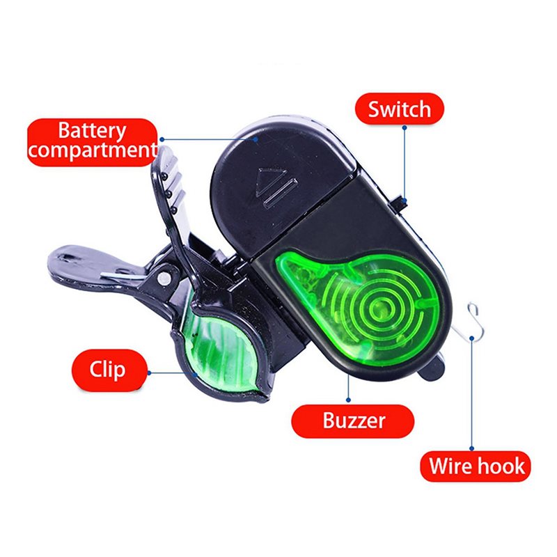 A06F-8PCS Fishing Bite Alarms  - Fish Alarm 评论和价格