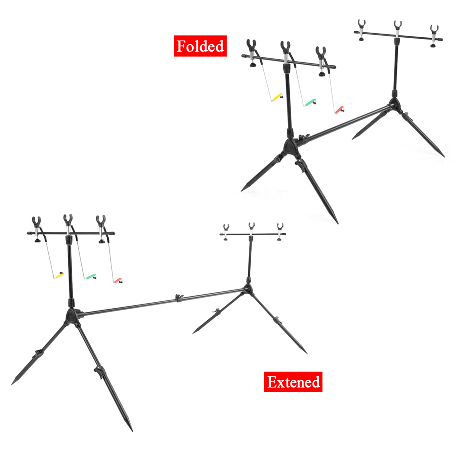 Lixada 3-in-1 Fishing Rod Pod  - Fish Alarm 评论和价格