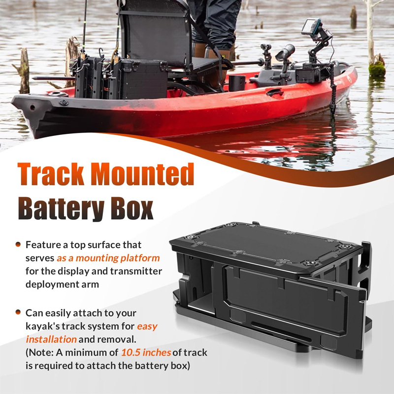 Track Mounted Battery Box for  - Fish Finder 评论和价格